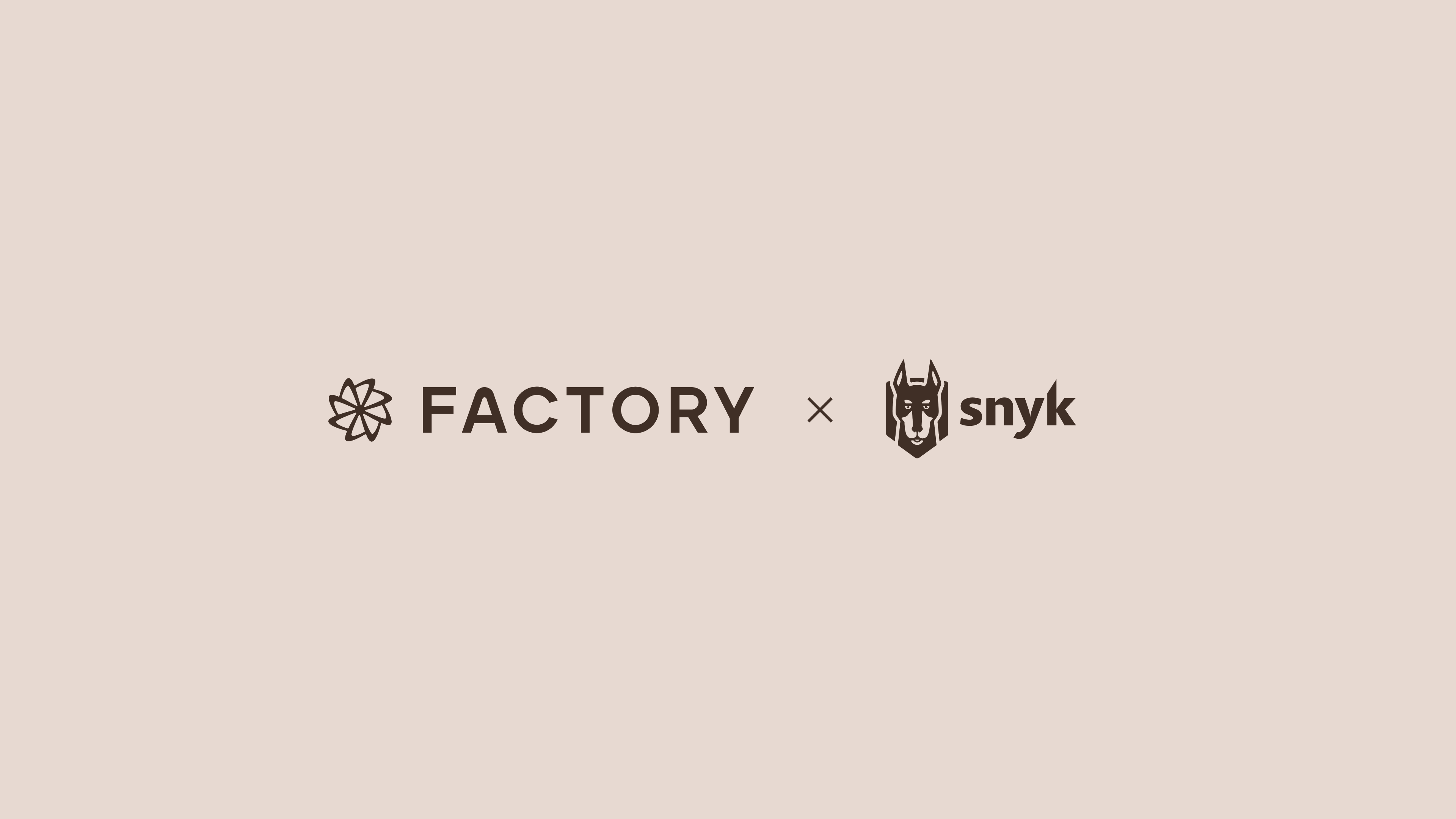 Factory + Snyk: Embedding Security into Agent-Native Development