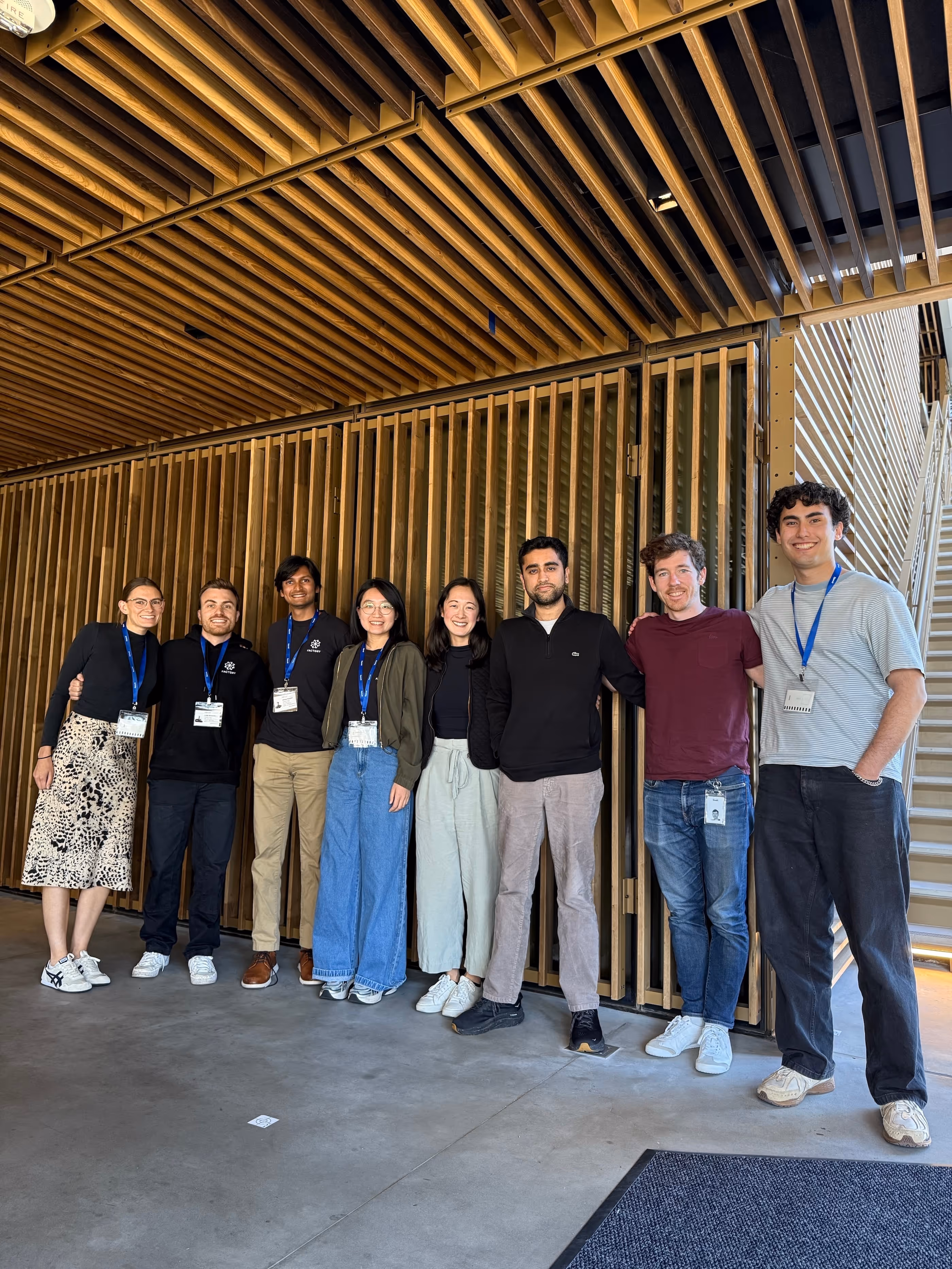 Group photo of Factory and OpenAI teams.