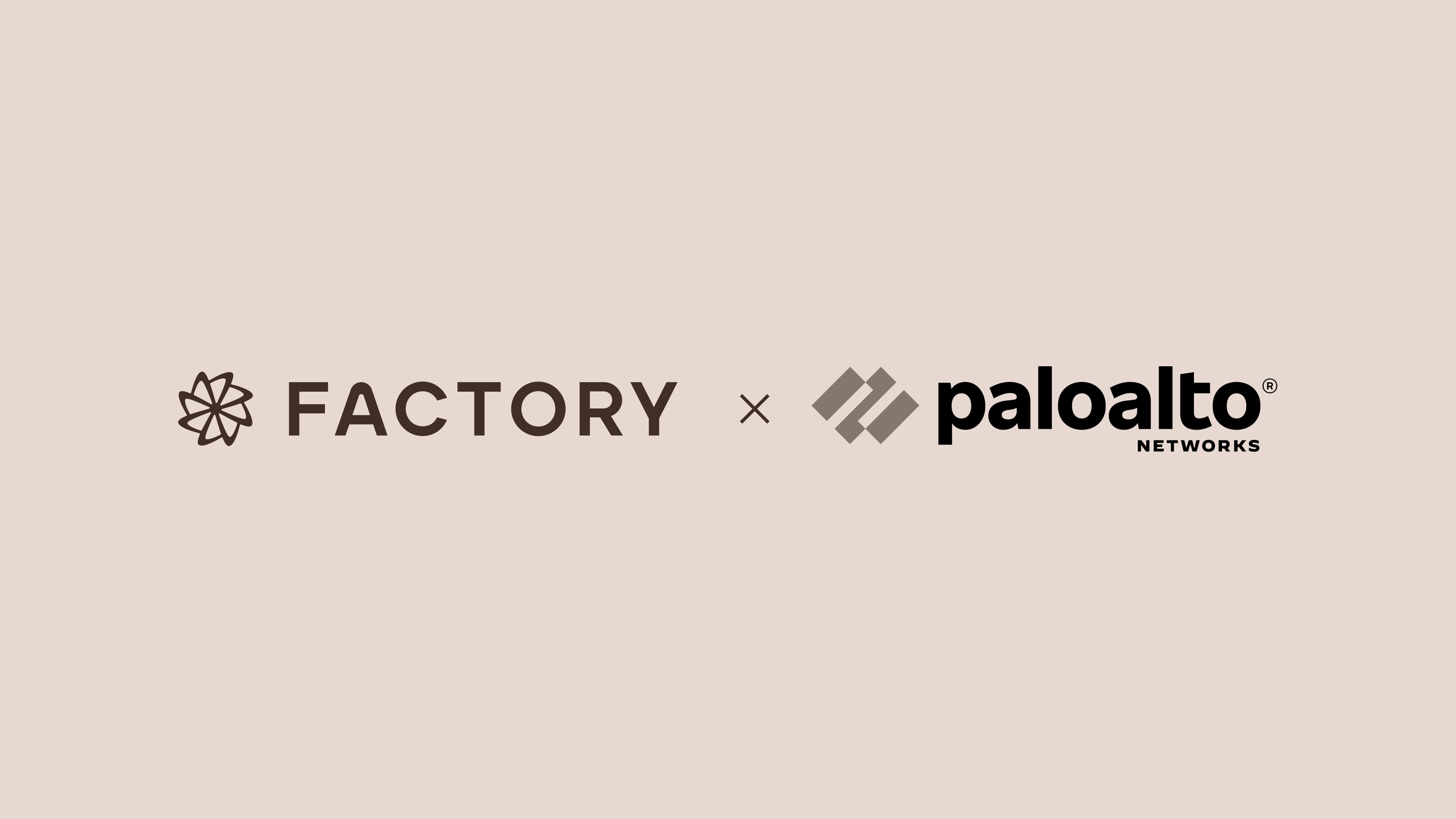 Palo Alto Networks and Factory Partnership